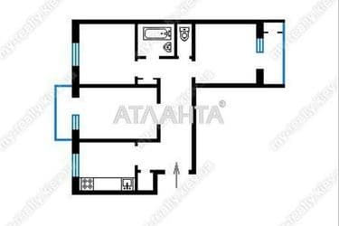 3-кімнатна квартира за адресою вул. Теремківська (площа 67,7 м²) - Atlanta.ua - фото 30