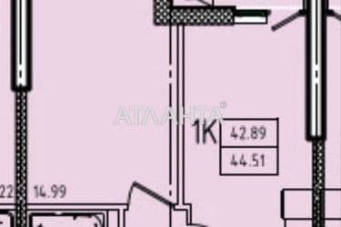 1-room apartment apartment by the address st. Genuezskaya (area 44,5 m²) - Atlanta.ua - photo 15