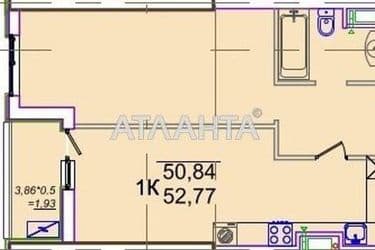 1-room apartment apartment by the address st. Genuezskaya (area 53 m²) - Atlanta.ua - photo 15