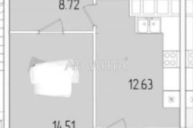 1-кімнатна квартира за адресою вул. Краснова (площа 42,8 м²) - Atlanta.ua - фото 14
