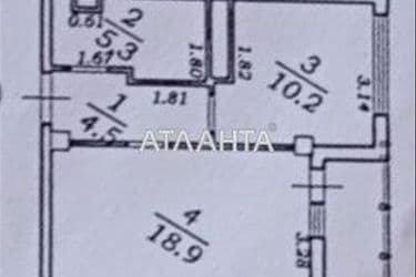 1-room apartment apartment by the address st. Marselskaya (area 43 m²) - Atlanta.ua - photo 2
