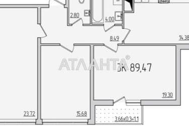 2-rooms apartment apartment by the address st. Genuezskaya (area 89,4 m²) - Atlanta.ua - photo 28