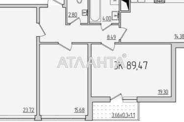 2-rooms apartment apartment by the address st. Genuezskaya (area 89,4 m²) - Atlanta.ua - photo 22