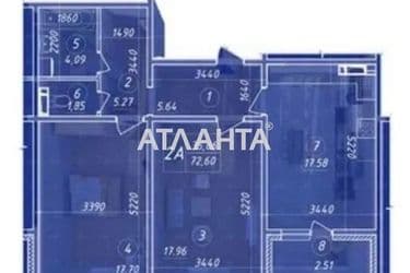 2-комнатная квартира по адресу Балтийский пер. (площадь 73 м²) - Atlanta.ua - фото 17