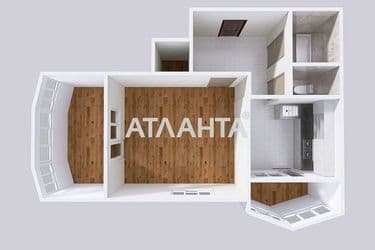 1-room apartment apartment by the address st. Dnepropetr dor Semena Paliya (area 43,6 m²) - Atlanta.ua - photo 38