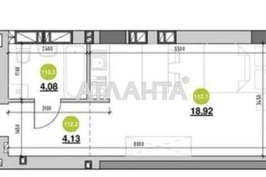 1-room apartment apartment by the address st. Rudnenska (area 27 m²) - Atlanta.ua - photo 9
