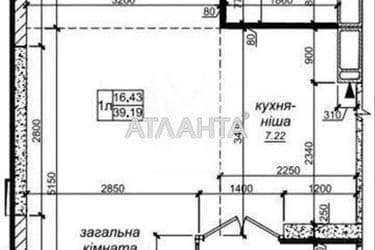 1-room apartment apartment by the address st. Prigorodnaya (area 39,2 m²) - Atlanta.ua - photo 21