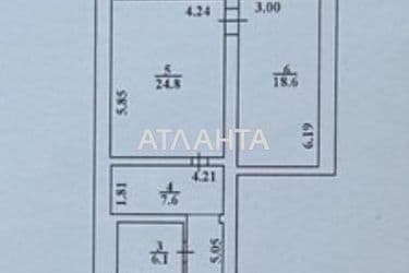 2-кімнатна квартира за адресою вул. Буніна (площа 70,4 м²) - Atlanta.ua - фото 22
