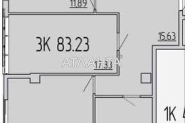 3-кімнатна квартира за адресою вул. Перлинна (площа 83,2 м²) - Atlanta.ua - фото 17