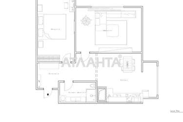 2-rooms apartment apartment by the address st. Zhemchuzhnaya (area 69,1 m²) - Atlanta.ua - photo 26