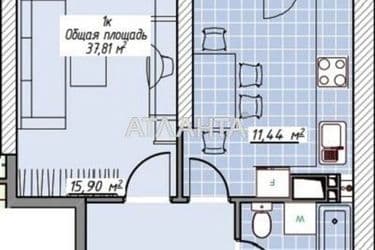 1-кімнатна квартира за адресою вул. Генуезька (площа 38,5 м²) - Atlanta.ua - фото 22