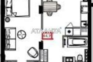 1-room apartment apartment by the address st. Marselskaya (area 37 m²) - Atlanta.ua - photo 22