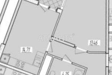 1-room apartment apartment by the address st. Krasnova (area 43,5 m²) - Atlanta.ua - photo 9