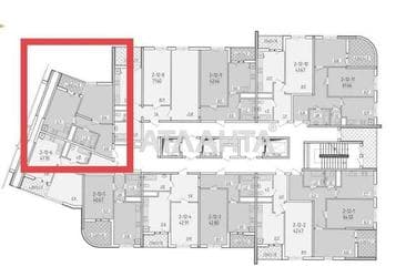 1-room apartment apartment by the address st. Krasnova (area 43,5 m²) - Atlanta.ua - photo 10