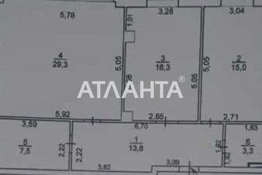 2-комнатная квартира по адресу ул. Дача Ковалевского (площадь 84 м²) - Atlanta.ua - фото 30