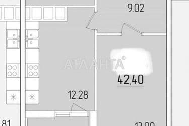 1-room apartment apartment by the address st. Krasnova (area 42,5 m²) - Atlanta.ua - photo 17