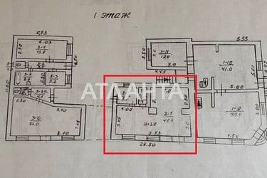 1-room apartment apartment by the address st. Balkovskaya Frunze (area 37 m²) - Atlanta.ua - photo 24