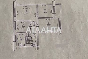 Багатокімнатна квартира за адресою вул. Марсельська (площа 70,4 м²) - Atlanta.ua - фото 46