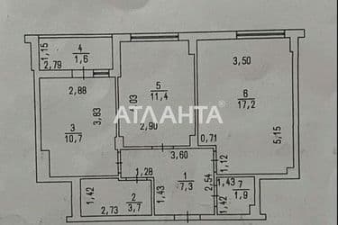 2-кімнатна квартира за адресою вул. Європейська (площа 53,8 м²) - Atlanta.ua - фото 18