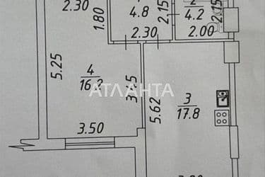 1-room apartment apartment by the address st. Nebesnoy Sotni pr Zhukova marsh pr Leninskoy iskry pr (area 43 m²) - Atlanta.ua - photo 30