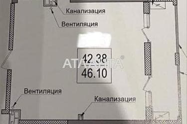 1-комнатная квартира по адресу ул. Дача Ковалевского (площадь 46 м²) - Atlanta.ua - фото 20