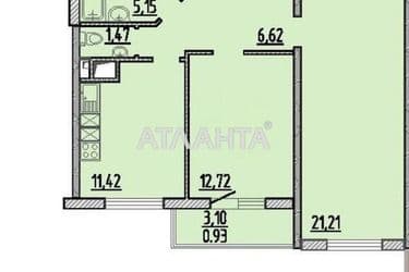 2-кімнатна квартира за адресою вул. Перлинна (площа 60,6 м²) - Atlanta.ua - фото 15