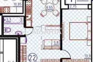 1-кімнатна квартира за адресою вул. Геранева (площа 39,1 м²) - Atlanta.ua - фото 18