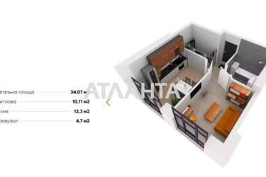1-room apartment apartment by the address st. Grushevskogo per (area 34,1 m²) - Atlanta.ua - photo 21