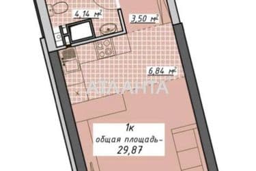 1-room apartment apartment by the address st. Kurortnyy per (area 30 m²) - Atlanta.ua - photo 8