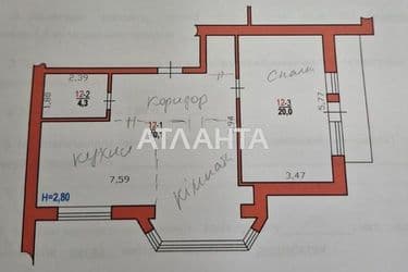 2-rooms apartment apartment by the address st. Doroshenko (area 64 m²) - Atlanta.ua - photo 40