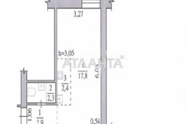 1-room apartment apartment by the address st. Kanatnaya Sverdlova (area 25 m²) - Atlanta.ua - photo 24
