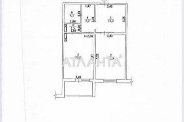 1-room apartment apartment by the address st. Konoplyanskaya (area 59,9 m²) - Atlanta.ua - photo 26