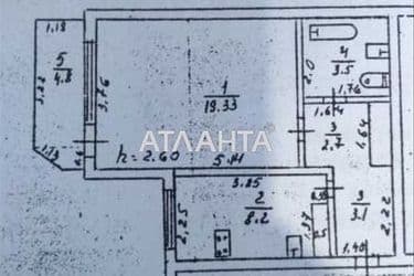1-комнатная квартира по адресу ул. Инглези (площадь 38,7 м²) - Atlanta.ua - фото 18