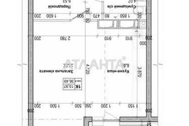 1-кімнатна квартира за адресою вул. Озерна (площа 36,3 м²) - Atlanta.ua - фото 46