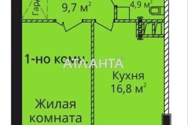 1-room apartment apartment by the address st. Leontovicha Belinskogo (area 50 m²) - Atlanta.ua - photo 44