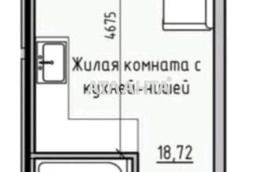 1-комнатная квартира по адресу ул. Радостная (площадь 22,5 м²) - Atlanta.ua - фото 17