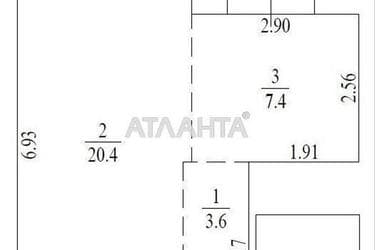1-room apartment apartment by the address st. Chekhova (area 40,2 m²) - Atlanta.ua - photo 11