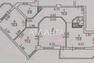 3-rooms apartment apartment by the address st. Artilleriyskaya (area 105 m²) - Atlanta.ua - photo 16