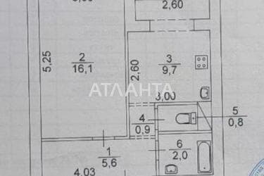 1-room apartment apartment by the address st. Arkhipenko (area 35,1 m²) - Atlanta.ua - photo 44