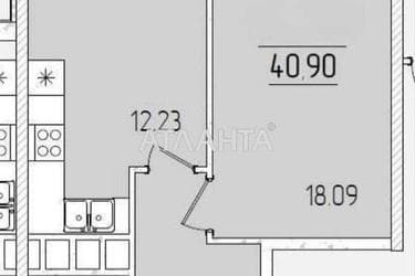 1-room apartment apartment by the address st. Krasnova (area 40,9 m²) - Atlanta.ua - photo 7