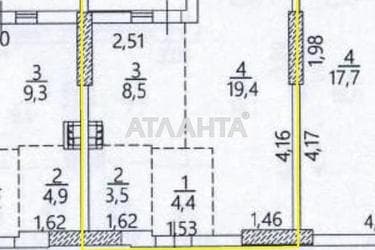 1-room apartment apartment by the address st. Balkovskaya Frunze (area 40 m²) - Atlanta.ua - photo 10