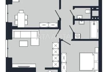 2-комнатная квартира по адресу Буковинского Вече бул. (площадь 65 м²) - Atlanta.ua - фото 14