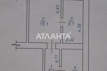 3-комнатная квартира по адресу ул. Черноморского Казачества (площадь 43 м²) - Atlanta.ua - фото 22