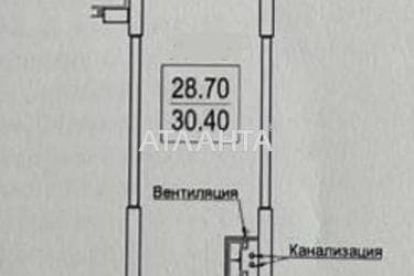 1-room apartment apartment by the address st. Dacha Kovalevskogo Amundsena (area 30,4 m²) - Atlanta.ua - photo 21