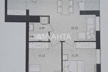 2-rooms apartment apartment by the address st. Zelenaya (area 58 m²) - Atlanta.ua - photo 29