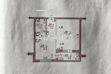 1-room apartment apartment by the address st. Raduzhnyy m n (area 36,4 m²) - Atlanta.ua - photo 26