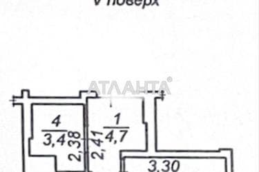 1-room apartment apartment by the address st. Evropeyskaya (area 33 m²) - Atlanta.ua - photo 12
