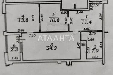 2-rooms apartment apartment by the address st. Gagarinskoe plato (area 70 m²) - Atlanta.ua - photo 24