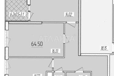2-rooms apartment apartment by the address st. Krasnova (area 64,5 m²) - Atlanta.ua - photo 11