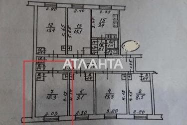 Комунальна квартира за адресою вул. Космонавтів (площа 12,3 м²) - Atlanta.ua - фото 40